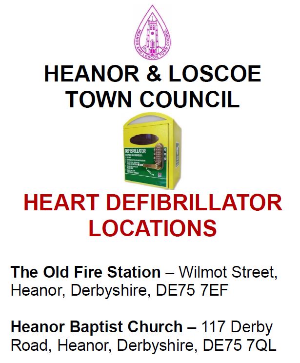 Picture of Defib Locations
