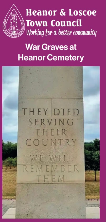 Picture of war graves leaflet